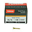 TIMCO Solid Brass Countersunk Woodscrews - 4 x 3/4