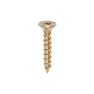 TIMCO Solo Countersunk Gold Woodscrews - 3.0 x 17 (200pcs)