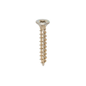 TIMCO Solo Countersunk Gold Woodscrews - 3.0 x 20