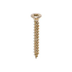 TIMCO Solo Countersunk Gold Woodscrews - 3.0 x 25