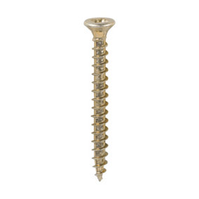 TIMCO Solo Countersunk Gold Woodscrews - 3.0 x 30