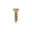 TIMCO Solo Countersunk Gold Woodscrews - 3.5 x 15
