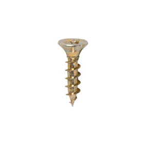 TIMCO Solo Countersunk Gold Woodscrews - 3.5 x 15