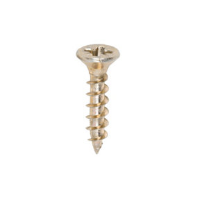 TIMCO Solo Countersunk Gold Woodscrews - 3.5 x 17