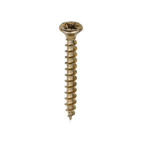 TIMCO Solo Countersunk Gold Woodscrews - 3.5 x 30