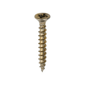 TIMCO Solo Countersunk Gold Woodscrews - 4.0 x 30