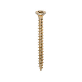 TIMCO Solo Countersunk Gold Woodscrews - 4.5 x 50