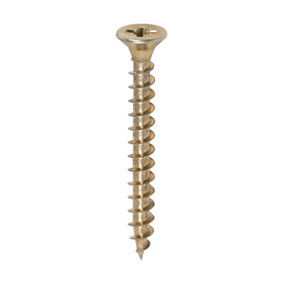 TIMCO Solo Countersunk Gold Woodscrews - 5.0 x 45