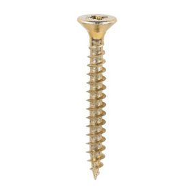 TIMCO Solo Countersunk Gold Woodscrews - 6.0 x 50