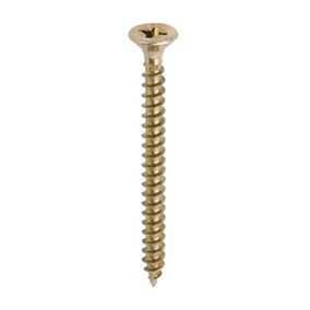TIMCO Solo Countersunk Gold Woodscrews - 6.0 x 70