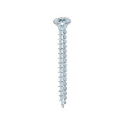 TIMCO Solo Countersunk Silver Woodscrews - 3.5 x 35 (200pcs)