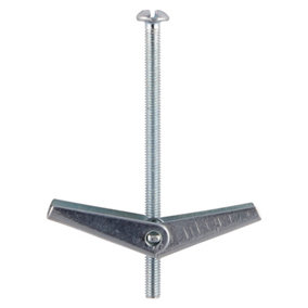 Timco - Spring Toggles - Zinc (Size M5 x 75 - 4 Pieces)