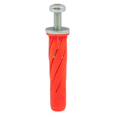 Timco - Stella Fixings - TX - Pan - Red (Size M5 x 80 - 4 Pieces)