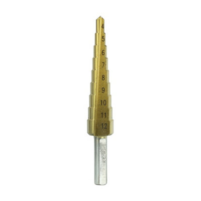 Timco - Step Drill (Size 4-12mm - 1 Each)