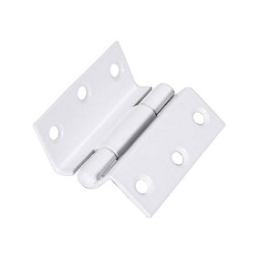 TIMCO Stormproof Hinges (1951) Steel White - 63 x 58