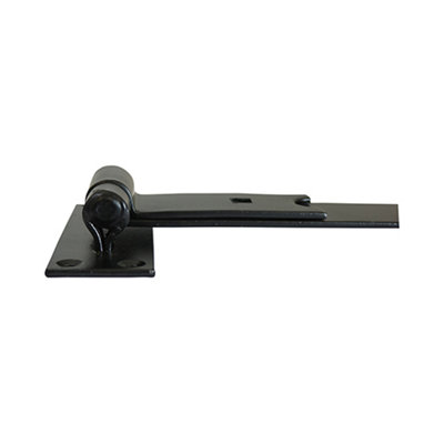 TIMCO Straight Band & Hook On Plates Hinges Black - 900mm (2pcs)