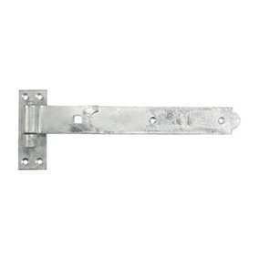 TIMCO Straight Band & Hook On Plates Hinges Hot Dipped Galvanised - 300mm (2pcs)