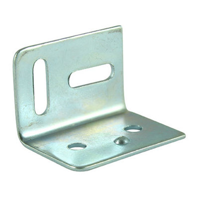 Timco - Stretcher Plates - Zinc (Size 38 x 25 x 29 - 4 Pieces)