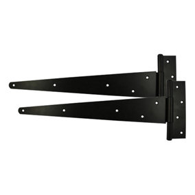 TIMCO Strong Tee Hinges Black - 10"