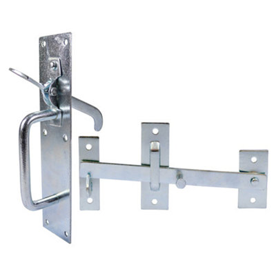 TIMCO Suffolk Latch Medium Duty Zinc - 205 x 45mm