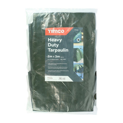 Timco - Tarpaulin - Heavy Duty (Size 2 x 3m - 1 Each)