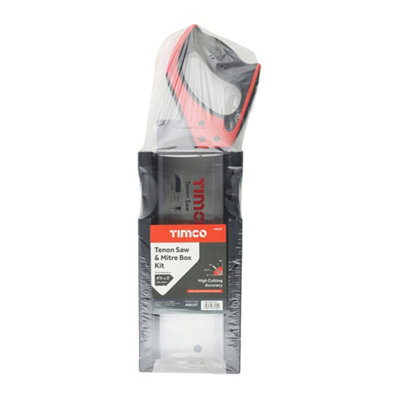 Timco - Tenon Saw & Mitre Box Kit (Size 2pcs - 2 Pieces)