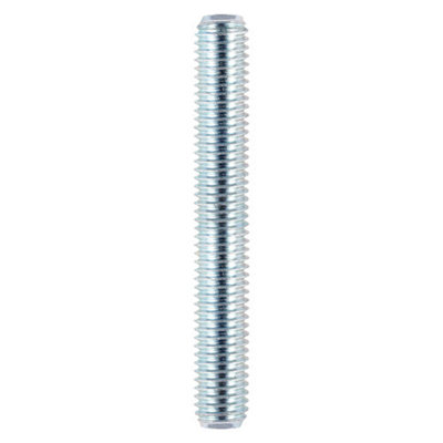 TIMCO Threaded Bars Grade 4.8 Silver - M8 x 1000 (10pcs)