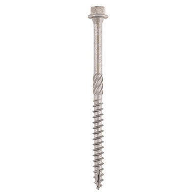 TIMCO Timber Screws Hex Flange Head A4 Stainless Steel - 6.7 x 200 (25pcs)