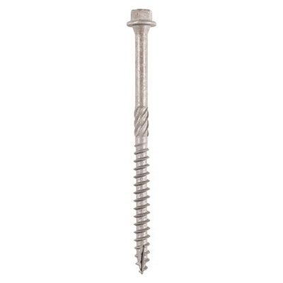 TIMCO Timber Screws Hex Flange Head A4 Stainless Steel - 6.7 x 300 (25pcs)