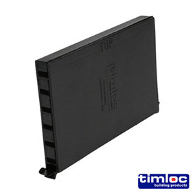 Timco - Timloc Cavity Wall Weep Vent - Black - 1143BL (Size 65 x 10 x 100 - 50 Pieces)