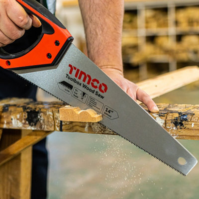 Timco - Toolbox Wood Saw (Size 14" - 1 Each) - 4