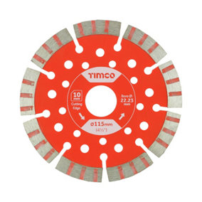 TIMCO Trade Diamond Blade Segmented - 115 x 22.2
