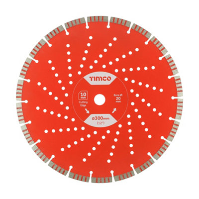 TIMCO Trade Diamond Blade Segmented - 300 x 20.0