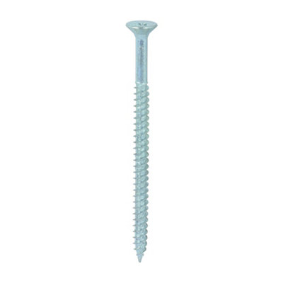 TIMCO Twin-Threaded Countersunk Silver Woodscrews - 12 x 3 1/2 (100pcs)