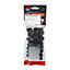 Timco - Two Piece Screw covers - Brown (Size To fit 3.5 to 4.2 Screw - 100 Pieces)