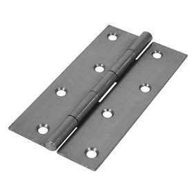 TIMCO Uncranked Butt Hinges (5050) Steel Self Colour - 127 x 65