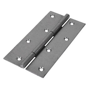 TIMCO Uncranked Butt Hinges (5050) Steel Self Colour - 150 x 75