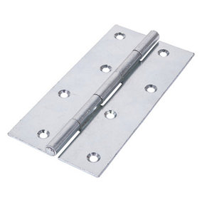 TIMCO Uncranked Butt Hinges (5050) Steel Silver - 150 x 75 (2pcs)
