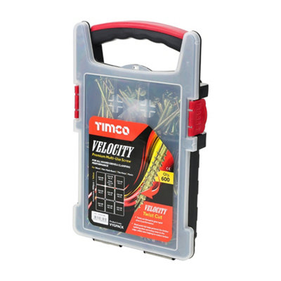 Timco - Velocity Premium Multi-Use Screws - Grab Pack - PZ - Double ...