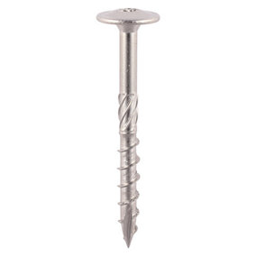 TIMCO Wafer Head A2 Stainless Steel Timber Screws  - 8.0 x 100