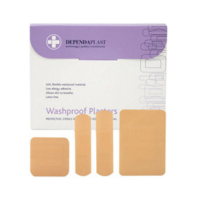 TIMCO Washproof Plasters - Assorted (100pcs)