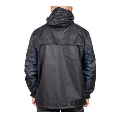 Timco - Waterproof Lined Rain Jacket - Black (Size Medium - 1 Each)