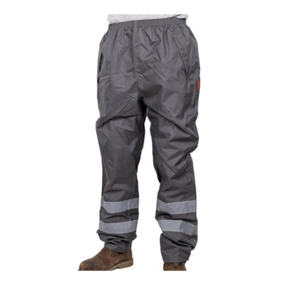 Timco - Waterproof Trousers - Charcoal (Size Large - 1 Each)