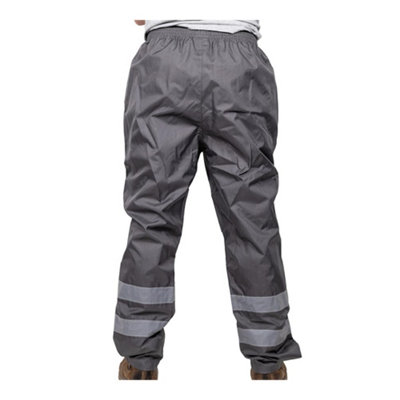 Timco - Waterproof Trousers - Charcoal (Size Large - 1 Each)
