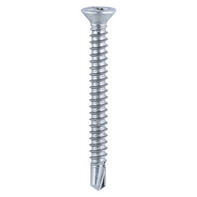 TIMCO Window Fabrication Screws Countersunk with Ribs PH Self-Tapping Self-Drilling Point Zinc - 3.9 x 13 (1000pcs)