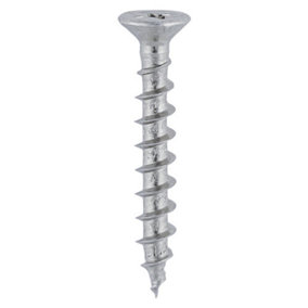 TIMCO Window Fabrication Screws Countersunk with Ribs PH Single Thread Gimlet Tip Stainless Steel - 4.3 x 20