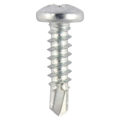 TIMCO Window Fabrication Screws Pan PH Self-Tapping Thread Self-Drilling Point Zinc - 4.2 x 13