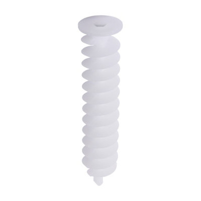Timco Ziel-Plast Insulation Spiral Dowels 125mm (10Pieces)