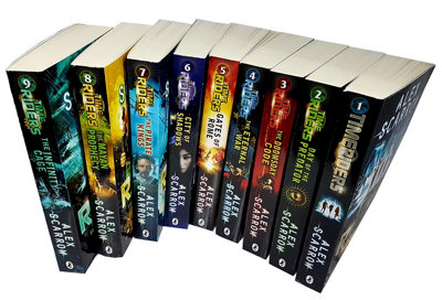 Time Riders Collection Alex Scarrow 9 Books Set Pack -timeriders Day Of ...