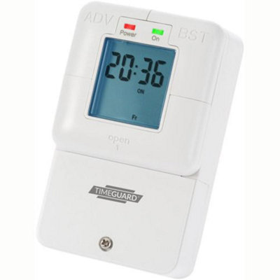 Timeguard 7 day Slimline Electronic Immersion Time Switch - NTT08